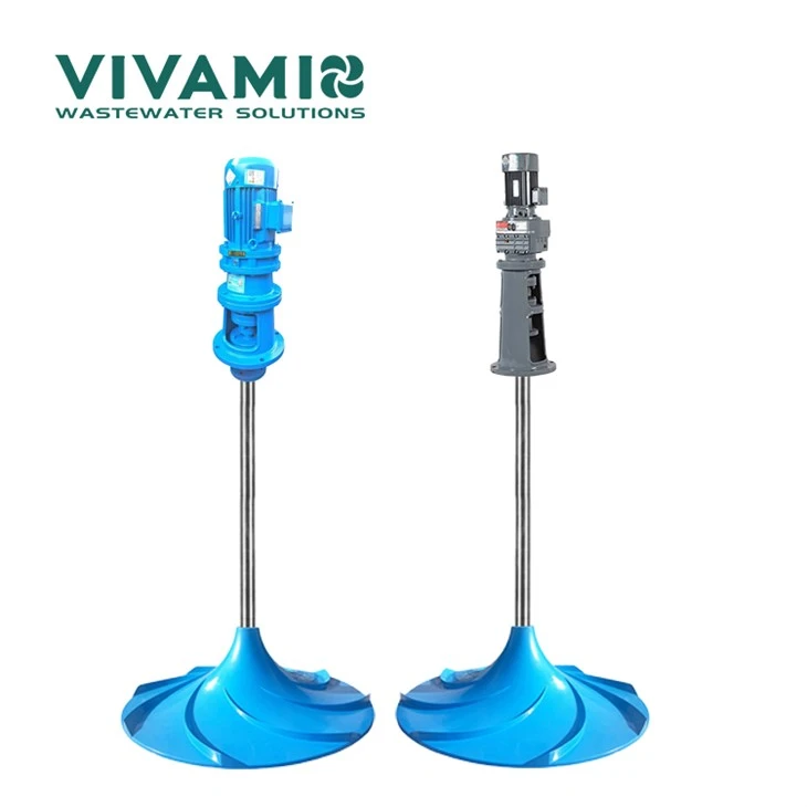 Sewage treatment plant hyperclassic mixer